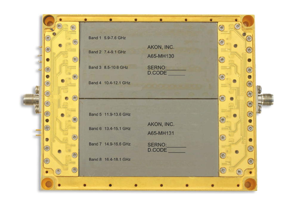 6 - 18 GHz Switch Filter Bank